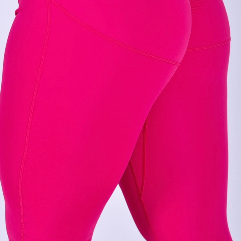 Polyamide Vibrant Pink Leggings